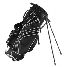 Load image into Gallery viewer, Golf Stand Cart Bag with 6-Way Divider Carry Pockets-Black
