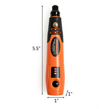 Load image into Gallery viewer, Cordless Rotary Tool Kit Lithium-Ion Battery Powered 3 Speed
