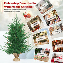 Load image into Gallery viewer, 36&quot; Mini Carmel Christmas Tree with 30 Pinecones
