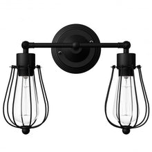 Load image into Gallery viewer, Wire Caged Vintage Industrial Retro Edison Wall Lamp
