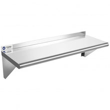 Load image into Gallery viewer, 12&quot; � 36&quot; Stainless Steel NSF Commercial Wall Mount Shelf - Kitchen &amp; Restaurant
