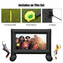 Load image into Gallery viewer, Inflatable Outdoor Movie Projector Screen with Blower-20&#39;
