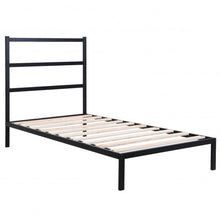 Load image into Gallery viewer, Twin/Full/Queen Size Metal Bed Platform Frame with Headboard-Twin Size
