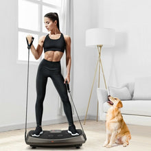 Load image into Gallery viewer, Vibration Plate Exercise Machine with Loop Bands Home
