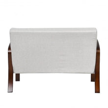 Load image into Gallery viewer, Mid Century Modern Fabric Upholstered Armchair Loveseat-Gray
