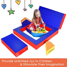 Load image into Gallery viewer, 4-in-1 Crawl Climb Foam Shapes Toddler Kids Playset
