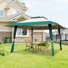 Load image into Gallery viewer, Outdoor Folding Gazebo Canopy Shelter Awning Tent Patio -Green
