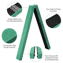 Load image into Gallery viewer, 7&#39; Sectional Gymnastics Floor Balance Beam-Green
