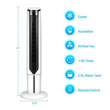 Load image into Gallery viewer, 41&quot; Portable Air Cooler with 3 Modes and 3 Speeds for Bedroom

