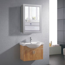 Load image into Gallery viewer, Wall-Mounted Mirrored Medicine Cabinet-Gray
