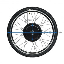 Load image into Gallery viewer, 1000W 48V 26&quot; x 1.95&quot; Front Wheel Electric Bicycle Kit
