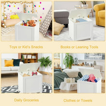Load image into Gallery viewer, Wooden Toy Box Kids Storage Chest Organizer
