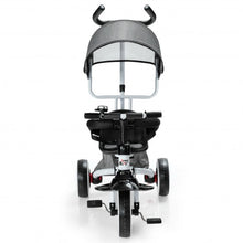 Load image into Gallery viewer, 4-in-1 Kids Baby Stroller Tricycle Detachable Learning Toy Bike-Gray
