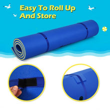 Load image into Gallery viewer, 9&#39; x 6&#39; 3 Layer Floating Water Pad Foam Mat -Blue
