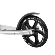 Load image into Gallery viewer, Adjustable Foldable Aluminum Kids Kick Scooter w/ Shoulder Strap-White
