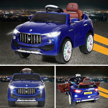 Load image into Gallery viewer, 6V Licensed Maserati Kids Ride On Car-Blue
