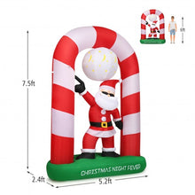 Load image into Gallery viewer, 7.5 Feet Inflatable Christmas Lighted Santa Claus
