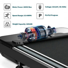 Load image into Gallery viewer, 1 HP Walking Treadmill with  Remote Controller
