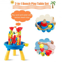 Load image into Gallery viewer, 2 in 1 Sand and Water Table Activity Play Center
