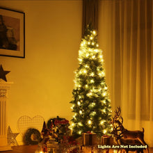 Load image into Gallery viewer, 5&#39; / 6&#39; / 7.5&#39; Artificial Pencil Christmas Tree with Pine Cones-7.5&#39;
