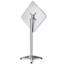 Load image into Gallery viewer, Folding 23.5&quot; Aluminium Square Bar Table Indoor Outdoor Bistro
