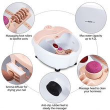 Load image into Gallery viewer, Spa Bubble Vibration Bath Foot Massager
