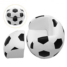 Load image into Gallery viewer, Football Shaped Kids Sofa Couch with Ottoman
