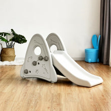 Load image into Gallery viewer, Freestanding Baby Slide Indoor First Play Climber Slide Set for Boys Girls -Gray
