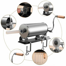 Load image into Gallery viewer, 3.6 L Sausage Stuffer Maker Meat Filler Machine
