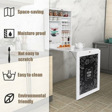 Load image into Gallery viewer, Space Saver Convertible Wall Mounted Desk-White
