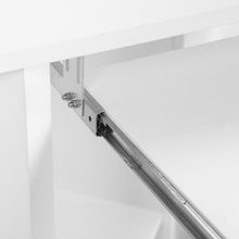 Load image into Gallery viewer, Wooden Study Computer Corner Desk with Drawer-White
