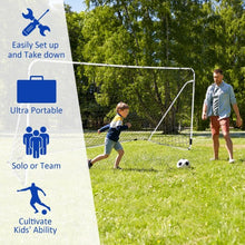 Load image into Gallery viewer, Outdoor Sports Weatherproof Steel Football Goal Net-12&#39; x 6&#39;
