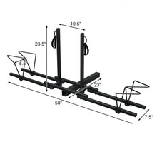 Load image into Gallery viewer, 2&quot; Heavy Duty 2 Bicycle Hitch Mount Carrier
