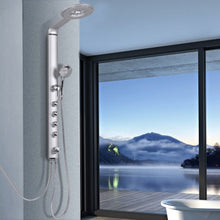 Load image into Gallery viewer, 40&quot; Aluminum Alloy Shower Column Massage Jet System w/ Hand shower
