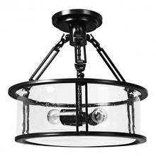 Load image into Gallery viewer, 3-Light Flush Mount Ceiling Light
