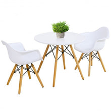 Load image into Gallery viewer, 3 Piece Kids Modern Round Table Chair Set
