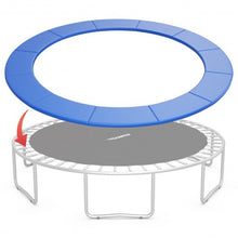 Load image into Gallery viewer, 15FT Trampoline Replacement Safety Pad Bounce Frame Waterproof Cover-Blue

