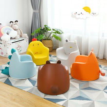 Load image into Gallery viewer, Kids Cartoon Sofa Seat Toddler Children Armchair Couch-Blue
