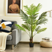 Load image into Gallery viewer, 4.3 Ft Indoor Artificial Phoenix Palm Tree Plant
