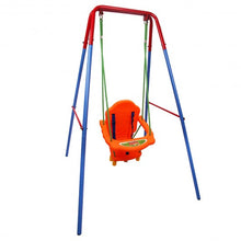 Load image into Gallery viewer, Outdoor Backyard Playground Children Swing Set with Rope
