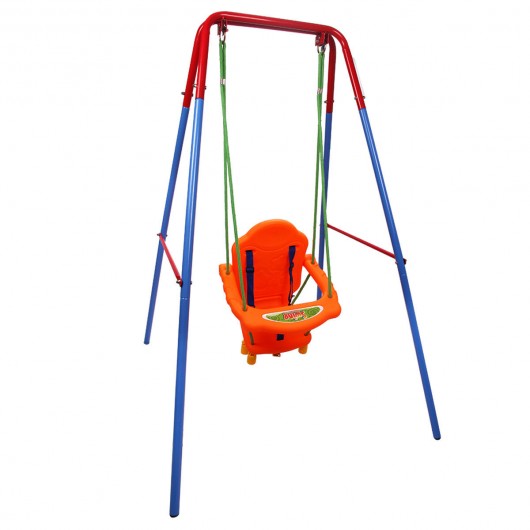 Outdoor Backyard Playground Children Swing Set with Rope