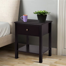 Load image into Gallery viewer, Brown Nightstand End Table
