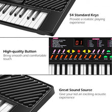 Load image into Gallery viewer, 54 Keys Kids Electronic Music Piano
