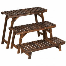 Load image into Gallery viewer, 3 Tier Step Design Plant Shelf Rack
