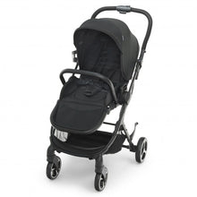 Load image into Gallery viewer, High Landscape Foldable Baby Stroller with Reversible Reclining Seat-Black
