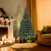 Load image into Gallery viewer, 5&#39;/6&#39;7&#39; LED Fiber Optic Artificial Christmas Tree w/ Top Star-5&#39;
