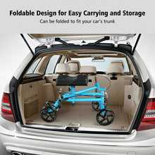 Load image into Gallery viewer, Medical Steerable Knee Walker with Dual Braking System-Blue

