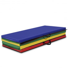 Load image into Gallery viewer, 4&#39; x 8&#39; x 2&quot; 4 Colors Folding Panel Gymnastics Mat
