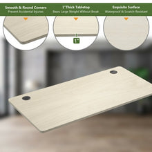 Load image into Gallery viewer, 47&#39;&#39; x 30&#39;&#39; Universal Tabletop for Standard and Standing Desk Frame-Natural
