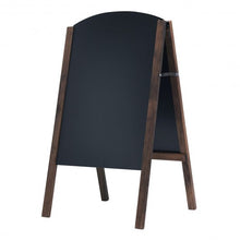 Load image into Gallery viewer, 31.5&quot; Wood A-Frame Sidewalk Signage Chalkboard
